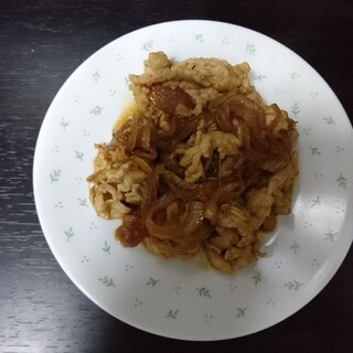 豚肉と玉葱の生姜焼き